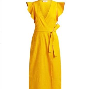 COPY - ALC ruffle wrap dress size 6